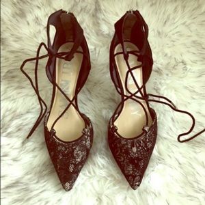 New Sam & Libby Lace Heels